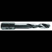 Century Drill & Tool Stubby Drill Bit 3/16" Overall Length 1-15/16" Cutting Length 1" 17912